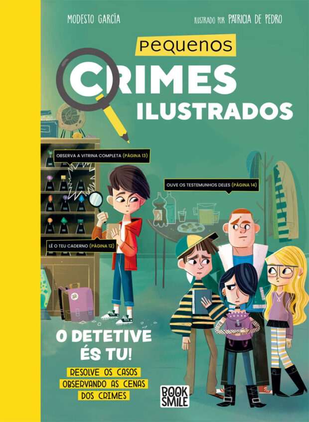Pequenos Crimes Ilustrados, Deus Me Livro, Crítica, Booksmile, Modesto Garcia, Patrícia de Pedro,