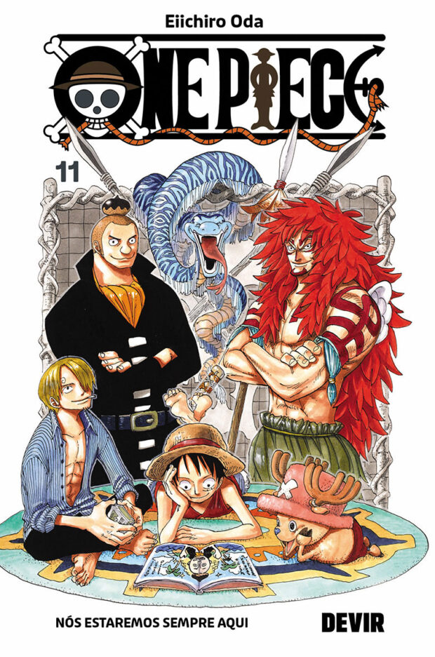 One Piece 11, One Piece, Nós Estaremos Sempre Aqui, Eiichiro Oda, Devir, Deus Me Livro, Crítica,