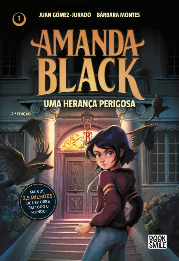 Amanda Black 1, Amanda Black, Deus Me Livro, Crítica, Booksmile, Uma Herança Perigosa,