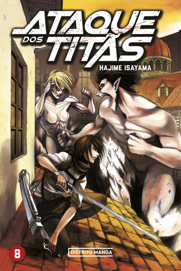 Curtas da Estante, Distrito Manga, Deus Me Livro, Ataque dos Titãs 8, Ataque dos Titãs 9, Ataque dos Titãs, Hajime Isayama,