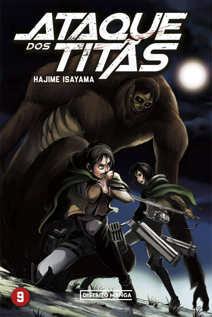 Curtas da Estante, Distrito Manga, Deus Me Livro, Ataque dos Titãs 8, Ataque dos Titãs 9, Ataque dos Titãs, Hajime Isayama,