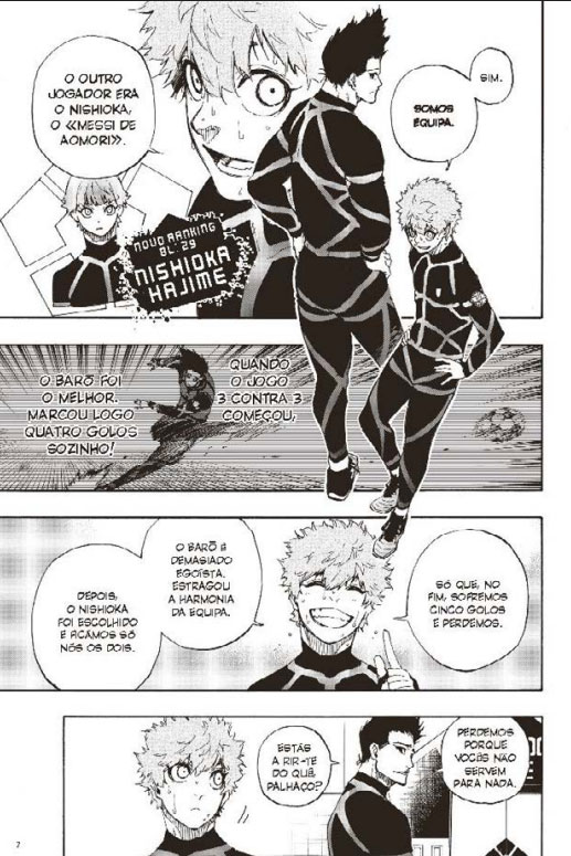 Curtas da Estante, Distrito Manga, Deus Me Livro, Muneyuki Kaneshiro, Yusuke Nomura, Blue Lock, Blue Lock 6, Blue Lock 7,