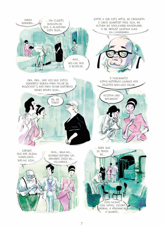 Céleste e Proust, Deus Me Livro, Iguana, Crítica, Chloé Cruchaudet,
