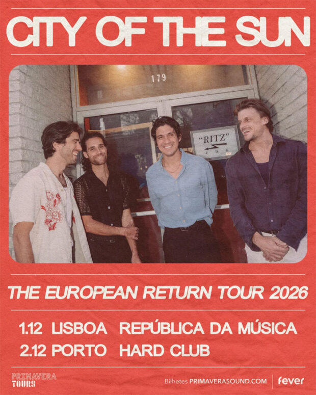 Primavera Tours, Primavera Tours Portugal, Deus Me Livro, City of the Sun, República da Música, Hard Club, Concerto,