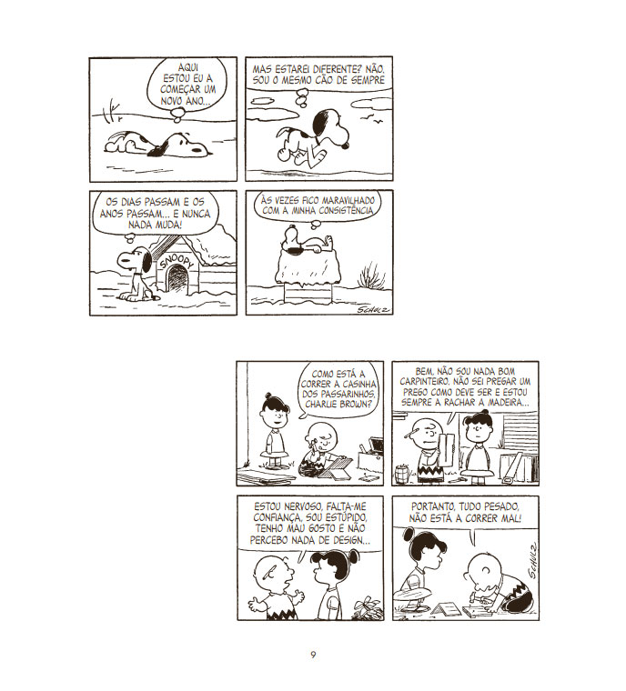 Curtas da Estante, Deus Me Livro, Iguana, Desta é que é Snoopy!, Peanuts,