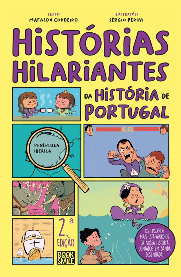 Histórias Hilariantes da História de Portugal, Mafalda Cordeiro, Deus Me Livro, Crítica, Booksmile,