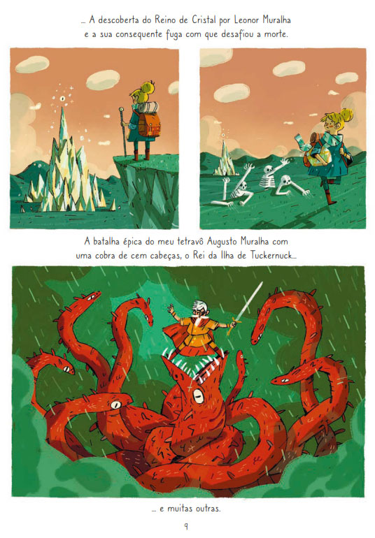 Artur e a Corda Dourada, Deus Me Livro, Nuvem de Letras, Crítica, Joe Todd-Stanton,