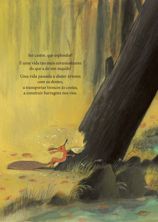Já Não Quero Ser Esquilo!, Olivier Tallec, Nuvem de Letras, Deus Me Livro, Crítica,