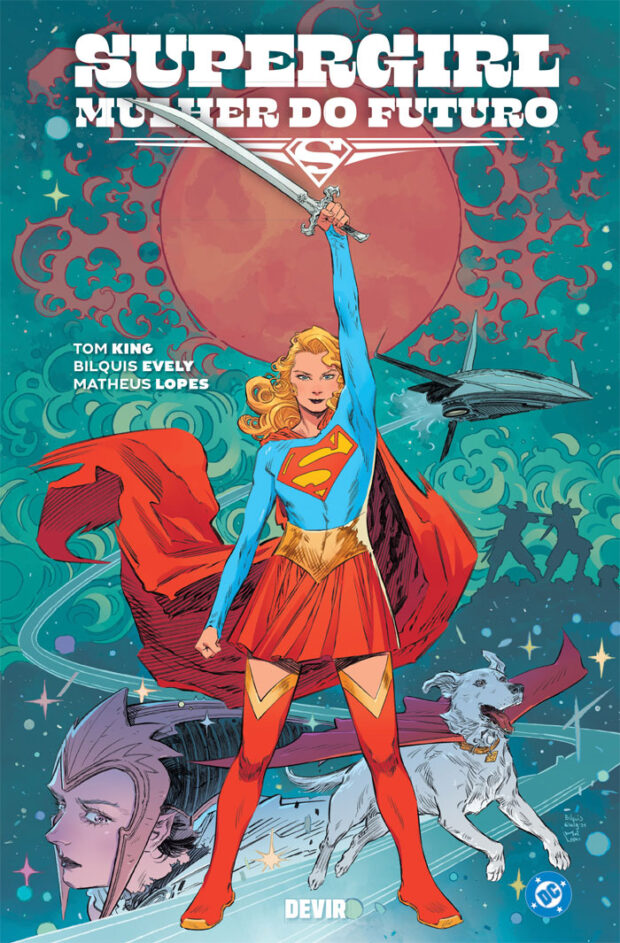 Supergirl: Mulher do Futuro, Devir, Crítica, Deus Me Livro,Tom King, Bilquis Evely, Matheus Lopes,