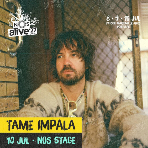 Everything is New, Deus Me Livro, Festival, NOS Alive, NOS Alive 2017, Tame Impala,