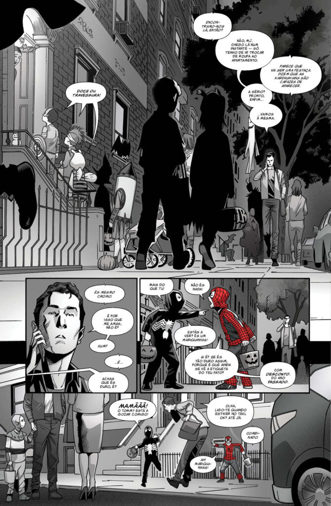 Curtas da Estante, Deus Me Livro, G. Floy, Homem-Aranha: Fato Preto & Sangue,