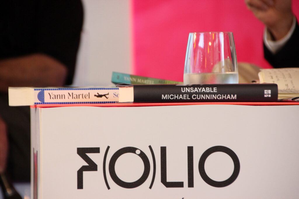FOLIO, FOLIO 2026, Festival Literário Internacional de Óbidos, Michael Cunningham, Yann Martel, Luís Caetano, Deus Me Livro, Memória, Reportagem,