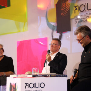 FOLIO, FOLIO 2026, Festival Literário Internacional de Óbidos, Michael Cunningham, Yann Martel, Luís Caetano, Deus Me Livro, Memória, Reportagem,
