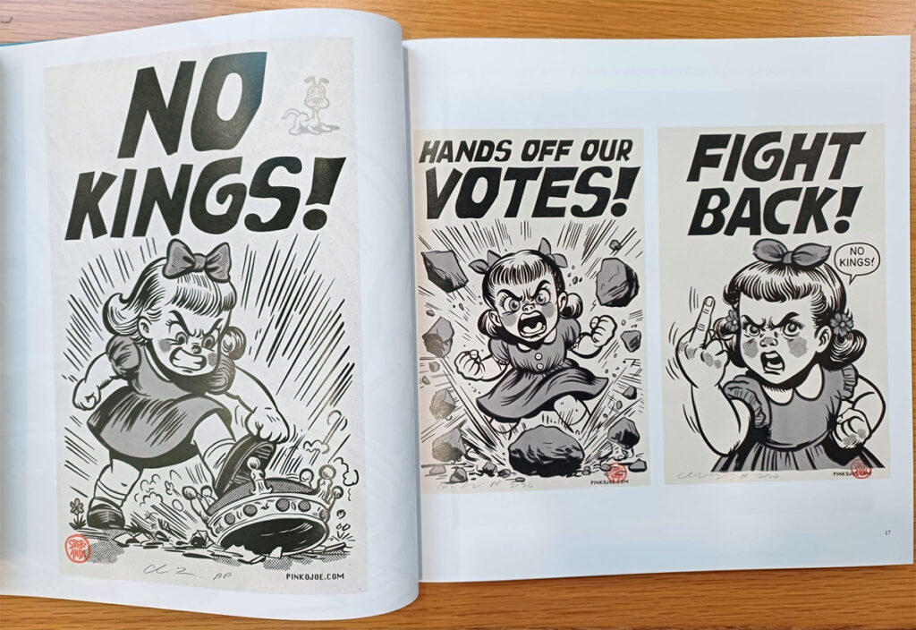 FOLIO 2026, FOLIO, Deus Me Livro, Retaliate First!, Christopher Sperandio’s Political Art, Flexágono, Exposição, Pinko Joe,